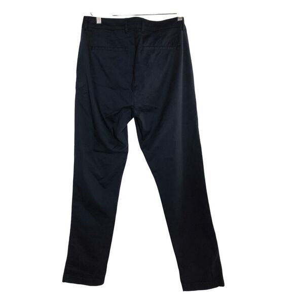 The Kooples Straight Fit Chino Pants Preppy Trousers Navy Blue NWT Mens FR 42 - Picture 5 of 10
